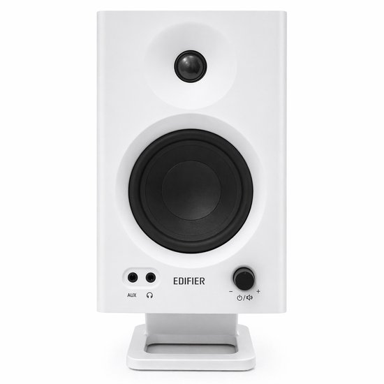 Desktop Speaker Stand Geschikt voor Edifier MR4 – Monitor Speaker Standaard – Anti Vibratie – Studio Speaker Houder – Zwart