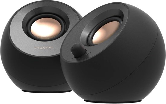 Desktop speakers USB-C Bluetooth 5.0 2.0 luidsprekers helder geluid compact design 16W piekvermogen