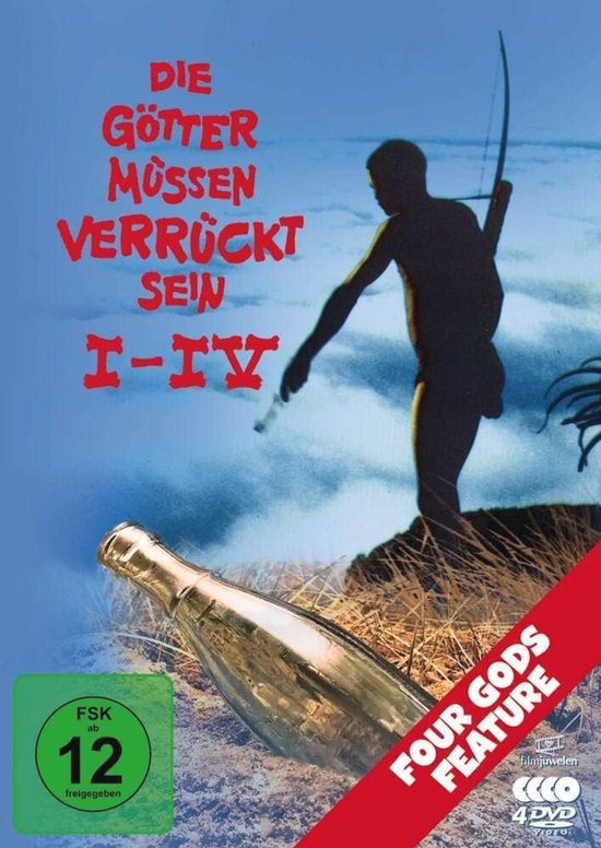 Die Götter müssen verrückt sein I-IV / Four Gods Feature (4 DVDs) van Merkloos