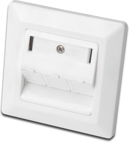 Digitus DN-93821 wandcontactdoos RJ-45 Wit van Digitus