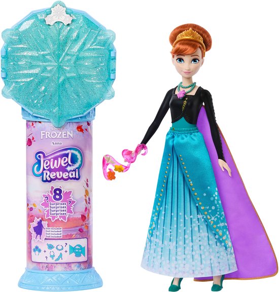 Disney Frozen Jewel Reveal Anna - Modepop van Hasbro