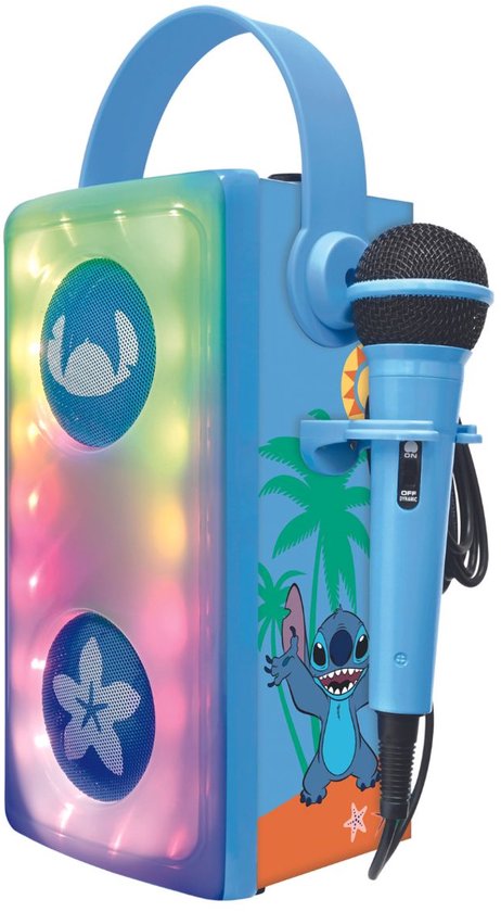 Disney Stitch Lichtgevende Bluetooth®-Speaker met Microfoon van Merkloos