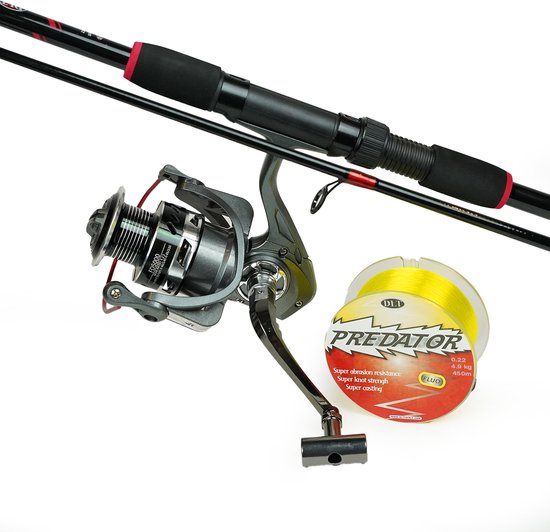 DLT Allround werphengel Set 2,40m - 10-30gr van DLT