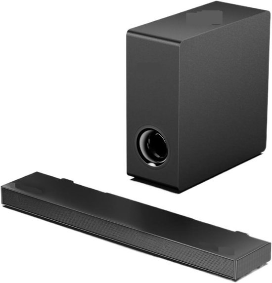 Dolby Atmos Soundbar - 3D Surround Geluid - Film Kijken - 190W Piekvermogen - 39 cm Lengte - Zwart