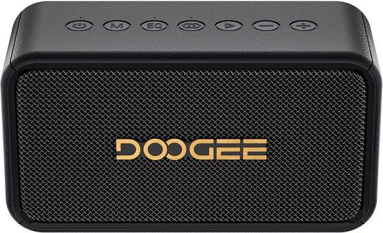 DOOGEE Field Rush - Draagbare Bluetooth Speaker - 130W Vermogen - 28 Uur Speeltijd - Waterdicht IP67 - BT 5.3 - Zwart