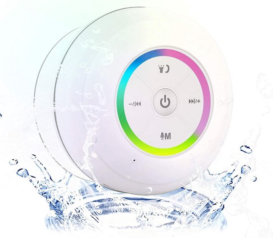 Douche Speaker - Draagbare Radio - Bluetooth - Waterdicht van Soundlogic