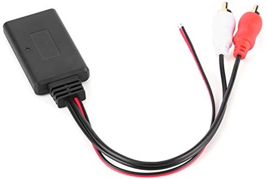 Draadloze Bluetooth AUX Adapter voor Autoradio - 2 RCA Audiokabel van HomeTree