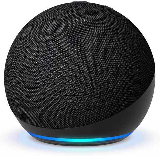 Draadloze Bluetooth-luidspreker — Krachtig geluid — Slimme luidspreker met Wi-Fi en Bluetooth — Antracietgrijs