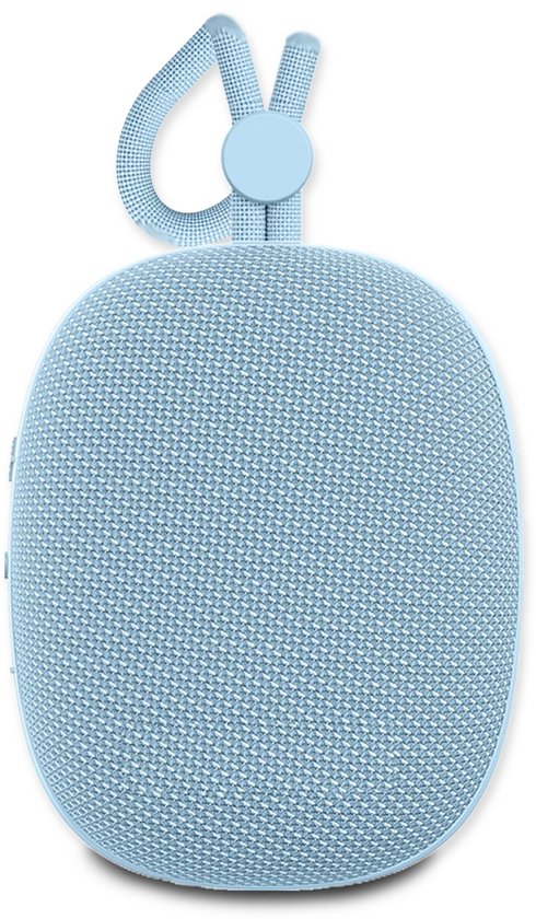 Draadloze Bluetooth Mini Speaker met Koord - IPX5 Waterbestendig - Blauw van Merkloos