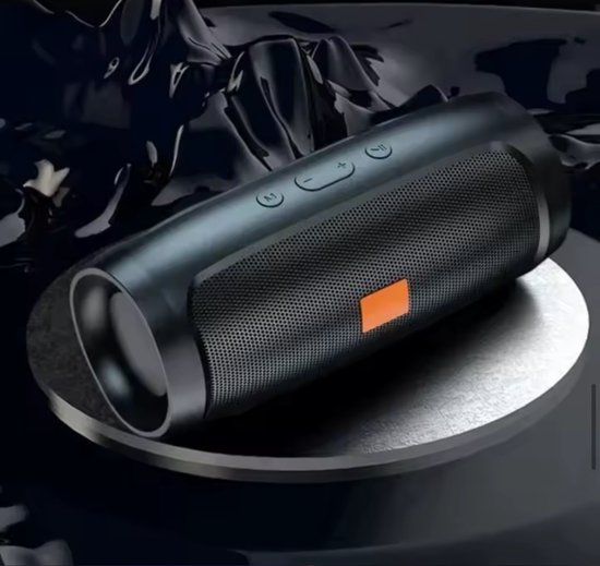Draadloze Bluetooth Speaker – Dual Stereo Bass, 6W Power, 800mAh, 360° Surround Sound, USB/TF/FM – Portable Mini Speaker van Merkloos