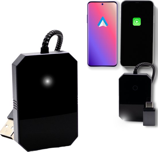 Draadloze Car Dongle - Geschikt voor Apple CarPlay & Android Auto, Plug & Play van Carlinkit