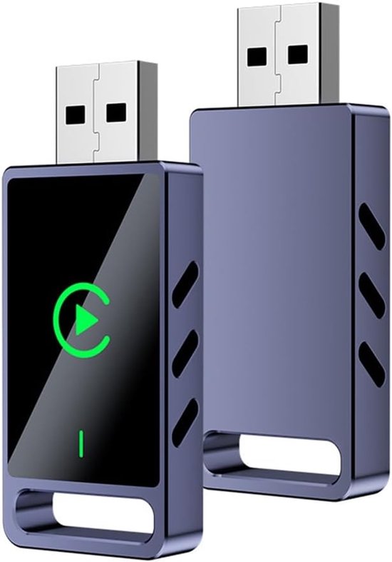 Draadloze CarPlay-adapter - Connector - Draadloze auto-adapter - Auto-connector - Gebruik je Phone in de auto - Snelle verbindingssnelheid - Verbeterde geluidskwaliteit - Compatibel met de meeste CarPlay-systemen - Eenvoudige installatie
