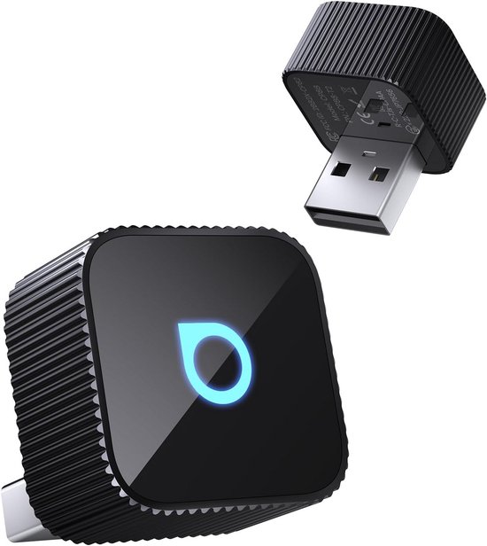 Draadloze CarPlay & Android Auto Adapter - Plug & Play USB USB-C, Snelle Automatische Herverbinding van Merkloos