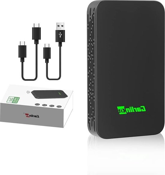 Draadloze CarPlay/Android autoadapter 2air - online updates - auto's met bedrade CarPlay/Android Auto (2016+) Carplay Dongle van 2air