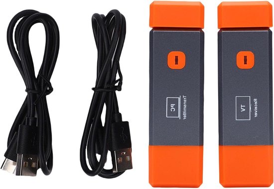 Draadloze HDMI Zender - Streamer Set - Beeld Delen - 50 Meter Bereik - 1080P HD - Zwart
