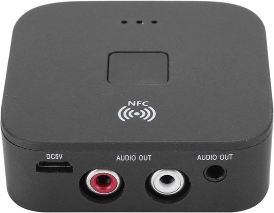 Draadloze muziekontvanger 3.5Mm jack - Bluetooth 5.0 - Verliesloze geluidskwaliteit - Geniet van muziek in huis of auto - ShopVlot
