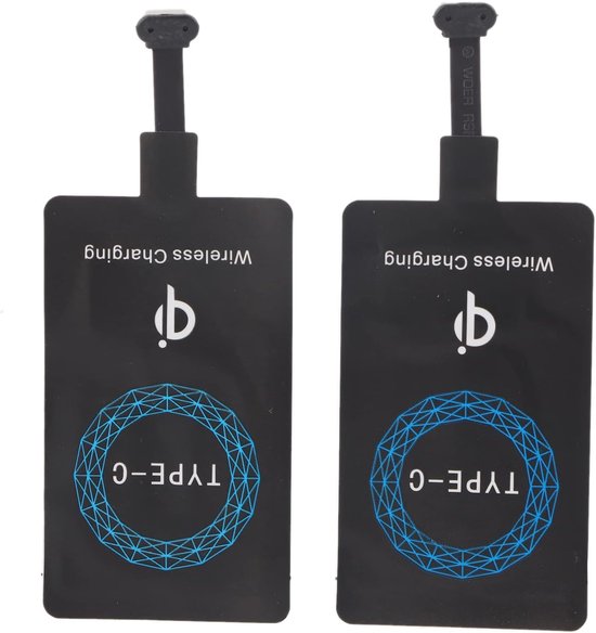 Draadloze Oplader Ontvanger - USB C Module - Snel Opladen - Dubbele Set - Slank Ontwerp van Merkloos