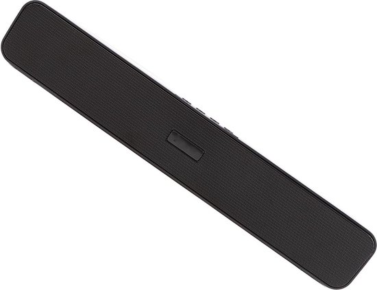 Draadloze Soundbar 5 Afspeelmodi Ruisonderdrukking 1200 MAh Batterij Surround Sound voor Mobiele Telefoons - Computers - Tv's - FM-radio - U Disk - Geheugenkaart . van Merkloos