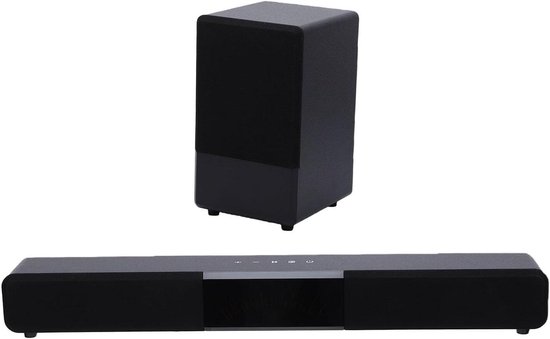 Draadloze Soundbar - Bluetooth Speaker Systeem - Thuisbioscoop Geluid - 2.1 Surround Sound - 69 x 31 x 21 cm