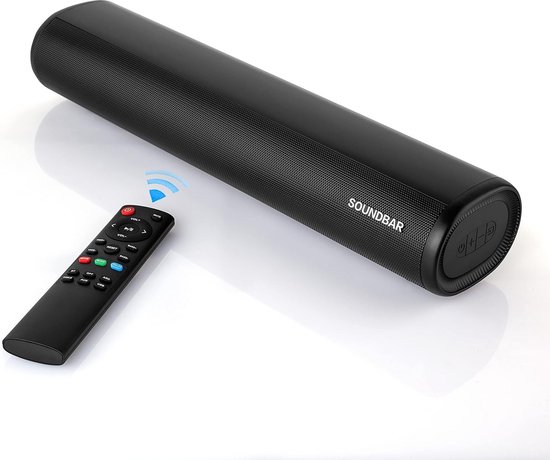 Draadloze Soundbar met Bluetooth 5.0, 3 EQ Modi en Afstandsbediening voor TV en PC van Merkloos