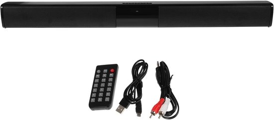 Draadloze Soundbar - Tv speaker - Muziek Luisteren - 4.2 Connectiviteit - 55 cm Lengte - Zwart