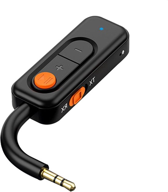 Draadloze Zender - Audio Adapter - Muziek Streamen - BT 5.4 Technologie - 10 Uur Speeltijd - Zwart