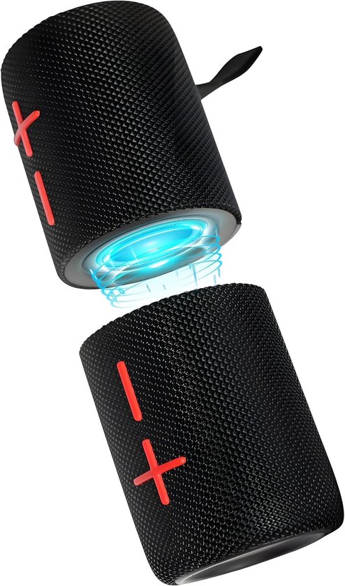 Draagbare 2-in-1 Magnetische Bluetooth Speaker met 20W Stereo Geluid en IPX6 Waterdichtheid van Merkloos