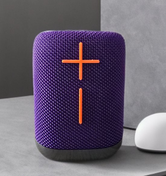 Draagbare Bluetooth 5.3 speaker met RGB-verlichting van Merkloos