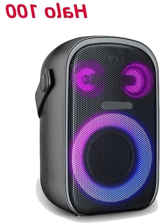 Draagbare Bluetooth Speaker - Draagbare - Party Speaker - 60W Geluid - 3-Wegsysteem - Dual Audio Modus - Bluetooth 5.3 - IPX6 Waterbestendig - 12,000mAh - USB Oplaadfunctie