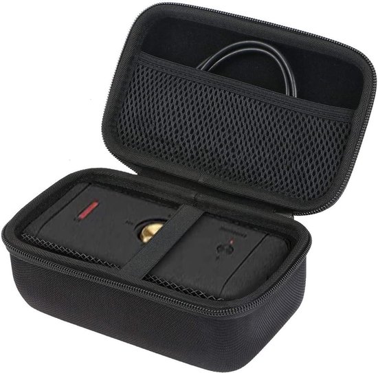 Draagbare Bluetooth speaker tas voor Marshall Emberton III en II, harde beschermhoes, zwart, ideaal voor reizen en bescherming