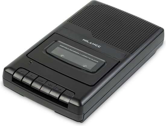 Draagbare Cassette Speler met Opnamefunctie - Walkman - Cassette Recorder - Incl. Batterijen