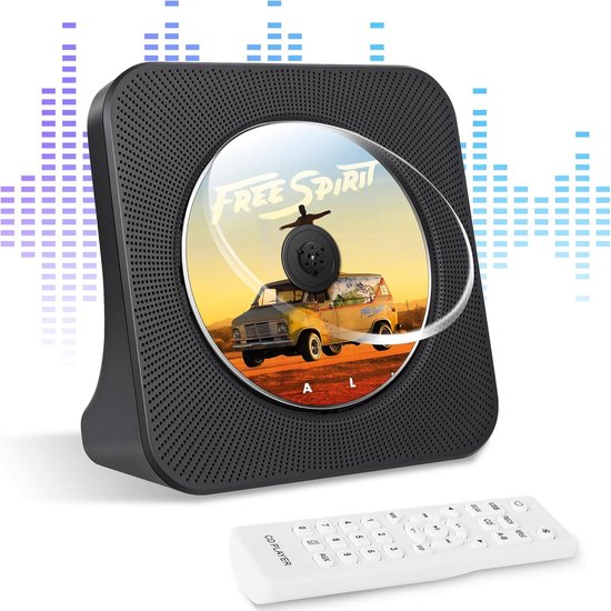 Draagbare CD Speler met Radio - Bluetooth - AUX