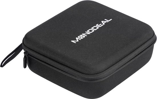 Draagbare CD-speler Tas - Opbergkoffer - Muziek Luisteren - Compact Ontwerp - 218 cm - Zwart