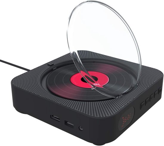 Draagbare CD/DVD-speler met Bluetooth, FM-radio en HDMI-uitgang