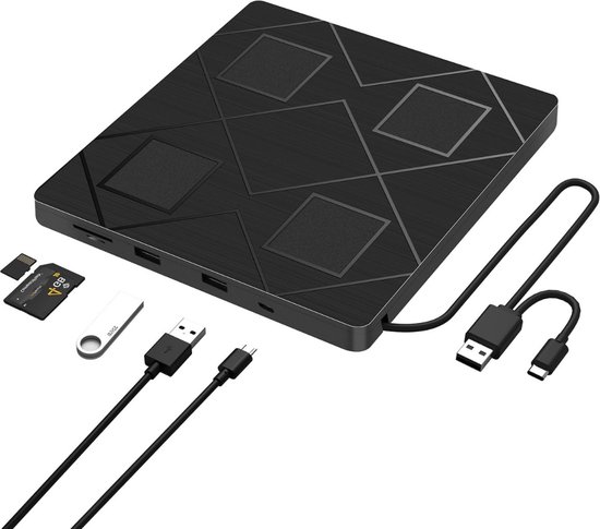 Draagbare Externe DVD Speler voor Laptop - DVD Burner