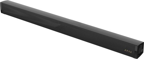 Draagbare Geluidsbalk - Compacte Speaker - TV Geluid Verbeteren - 12 Volt Aansluiting - 73 cm Breed - Zwart