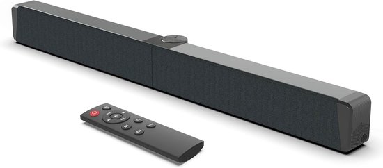 Draagbare Geluidsbox - Soundbar Opvouwbaar - Thuisbioscoop Ervaring - Veelzijdige Aansluitingen - 68 cm Uitklapbaar - Zwart