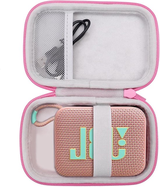 Draagbare Hard Case voor JBL GO 3, GO 3 Eco en GO 4 Bluetooth Speaker - Bescherming en Reisgemak van Merkloos