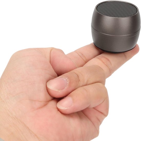 Draagbare Kleine Bluetooth Luidspreker IP67 Waterdicht – Hoog Volume Draadloze Mini Speaker voor Douche, Kamer, Fiets en Auto, Cadeau voor Mannen en Vrouwen, Kleur Zwart