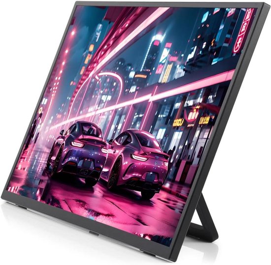 Draagbare Monitor - Secundair Scherm - Werk en Gaming - 120Hz Verversingssnelheid - 18.5 Inch FHD - Zilver