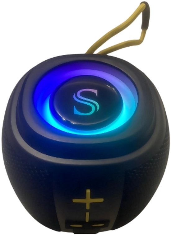 Draagbare Outdoor Bluetooth Speaker – Blue Tooth 5.4 - IPX6 Waterdicht - lichtgewicht- 3D Surround sound van Merkloos