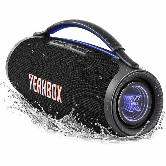 Draagbare Party Speaker - 500 W Vermogen - Bluetooth Aansluiting - Waterdicht - Stereo Geluid - Tafelbladmontage