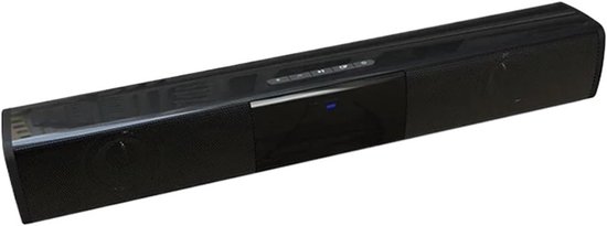 Draagbare Soundbar - Draadloze Luidspreker - Thuisgebruik Muziek - Rijk Geluid - 10 Meter Bereik - Zwart