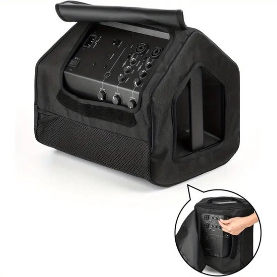 Draagbare stofhoes geschikt voor Bose Professional S1 Pro systeemluidsprekers.