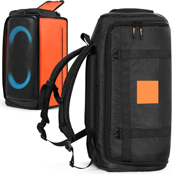 Draagbare tas voor outdoor speakers, geschikt voor JBL PartyBox Stage 320, waterdichte opslagoplossing en bescherming tegen schokken van Merkloos