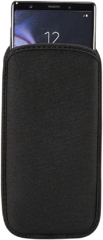 Draagtas Neopreen Waterdichte en Schokbestendige Sokhoes, Dunne Draagtas voor Samsung Galaxy F23 (2022) - Zwart