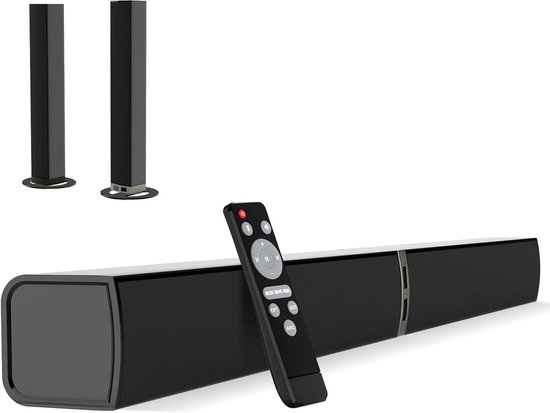 Draaibare 2-in-1 Soundbar voor TV met Diepe Bas en Surround Sound