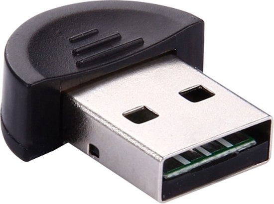 Driveless Bluetooth USB Dongle (Adapter) met CSR-chip, Plug & Play (zwart) van Ziener