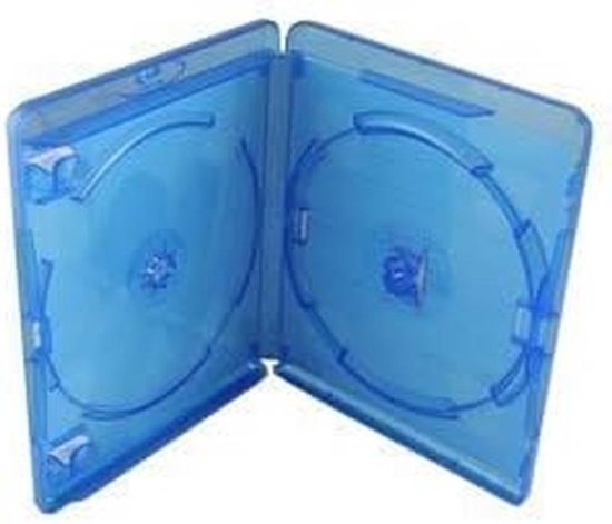 Dubbele Blu-ray Hoes - Vervangende Slimline Case met 15mm Rug