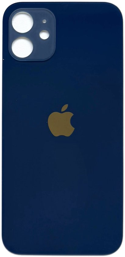 Dutchrepair iPhone 12 Achterkant Glas - Back Cover - Blauw